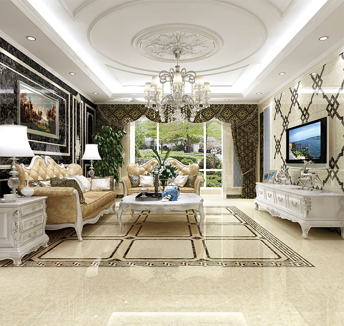 02.永利yl23455瓷砖客厅KMA98008-KMB98005效果图