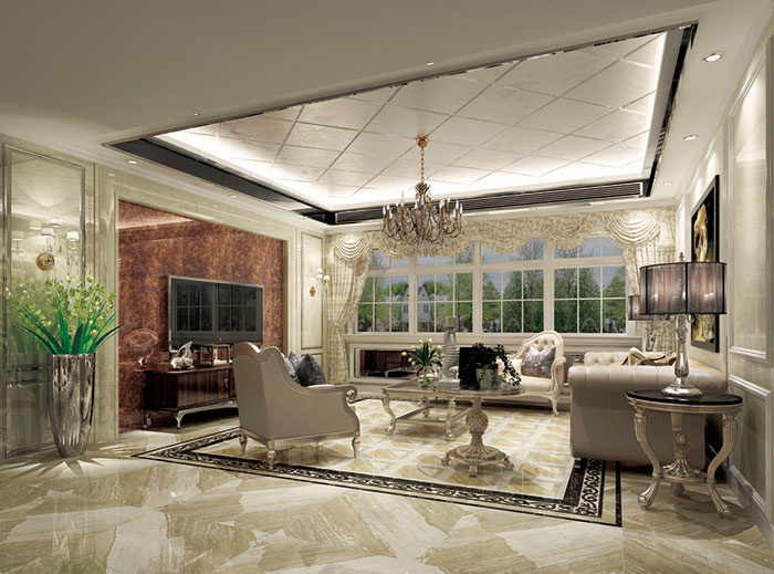 09.永利yl23455瓷砖客厅KYS8070-效果图-