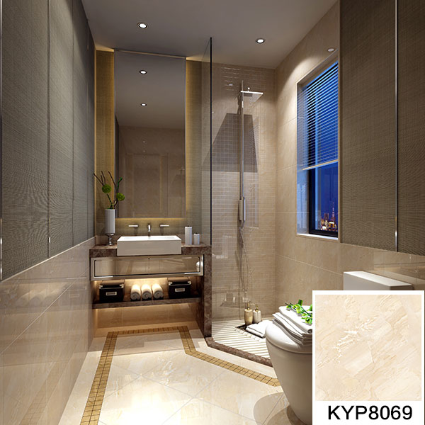 永利yl23455全抛釉瓷砖：格兰石KYP8069效果图