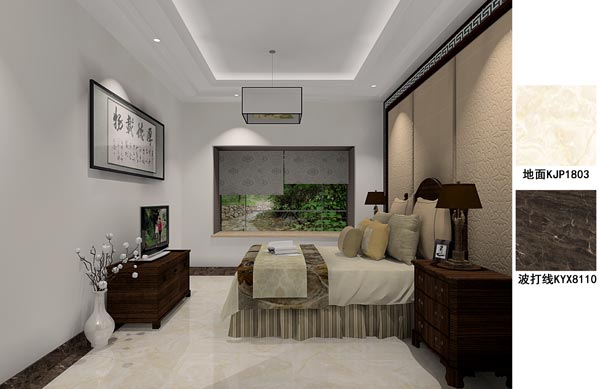 永利yl23455瓷砖应用效果：徐州开元翡翠湾G户型装修效果鉴赏