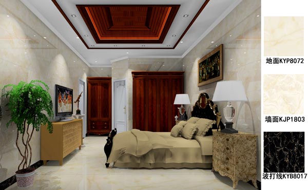 永利yl23455瓷砖应用效果：徐州开元翡翠湾E户型装修效果鉴赏