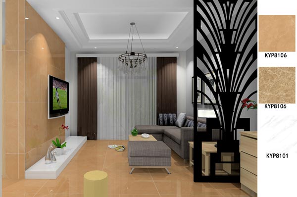 永利yl23455瓷砖应用效果：大沥碧桂园·华府02户型装修效果鉴赏