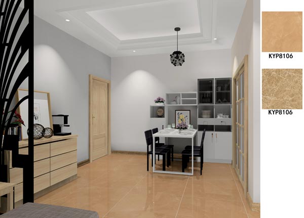 永利yl23455瓷砖应用效果：大沥碧桂园·华府02户型装修效果鉴赏