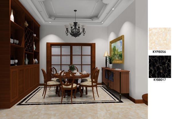 永利yl23455家装：佛山大沥碧桂园华府115㎡美式装修效果鉴赏