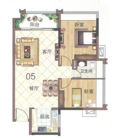 永利yl23455家装：佛山大沥碧桂园华府86㎡现代简约装修效果鉴赏