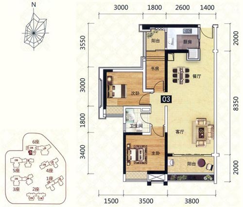 永利yl23455家装：佛山灯湖华府90㎡现代简约装修效果鉴赏