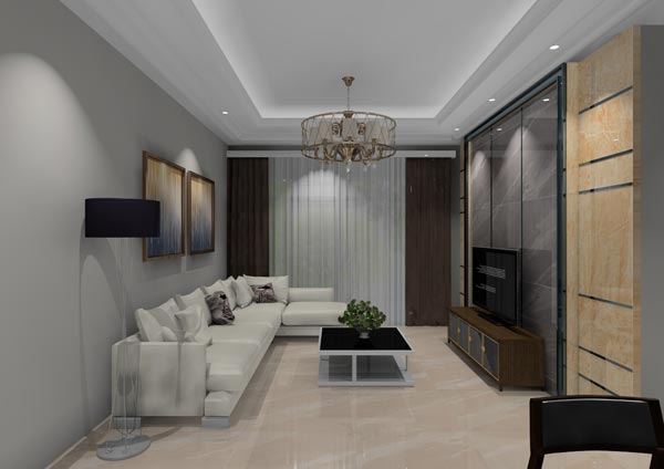 永利yl23455家装：佛山灯湖华府90㎡现代简约装修效果鉴赏
