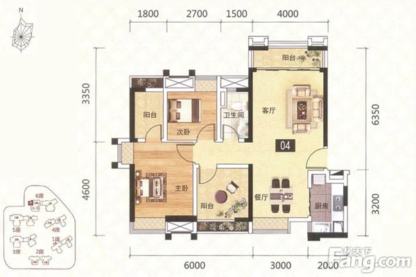 永利yl23455家装：佛山灯湖华府90㎡现代简约装修效果鉴赏