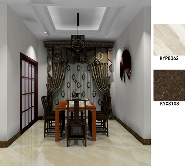 永利yl23455家装：佛山保利紫山国际115㎡中式气概装修鉴赏