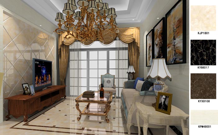 永利yl23455家装：东莞南城丽水佳园75㎡简欧气概装修鉴赏