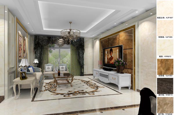 永利yl23455家装：天津廊坊塞纳荣府148㎡简欧气概装修鉴赏