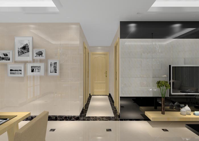 永利yl23455家装：佛山合景新鸿基·泷景96㎡简约现代装修效果鉴赏