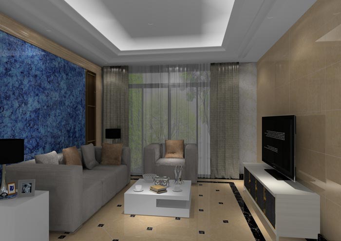 永利yl23455家装：佛山丹灶  桂丹颐景园80㎡简约现代装修效果鉴赏