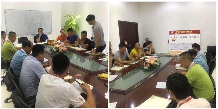 我的团队我的团——永利yl23455销售团队8月ＰＫ效果