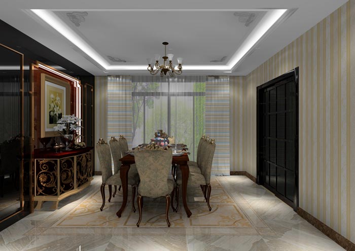 永利yl23455家装：佛山水悦龙湾141㎡简欧装修效果鉴赏