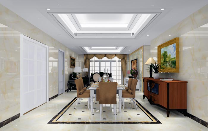 永利yl23455家装：佛山恒宝御龙湾128㎡的欧式气概装修鉴赏