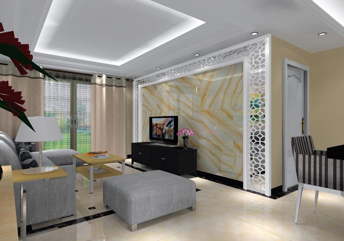 永利yl23455家装：井冈山协调家园安顿小区130㎡现代气概装修鉴赏