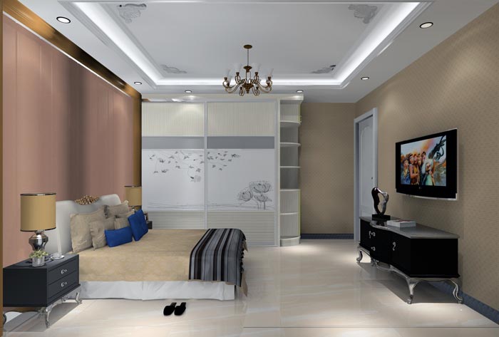 永利yl23455家装：井冈山协调家园安顿小区130㎡简欧气概装修鉴赏