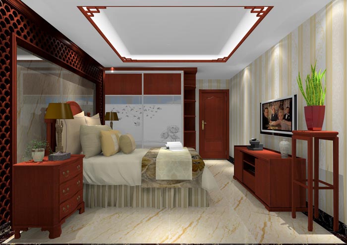 永利yl23455家装：佛山佛山容桂颐澳花园112㎡的中式气概装修鉴赏