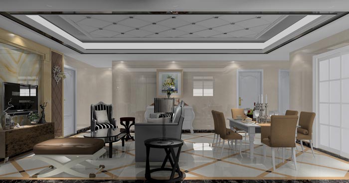 欧式气概在造型极其考究，，，，，给人正经高雅的感受，，，，，高尚华美的同时，，，，，还具有浓重的文化气息。。本单位的设计沿用了欧式的正经高雅，，，，，也加入一些时尚的元素，，，，，让整个空间多了现代的时尚感受，，，，，却不失正经。。