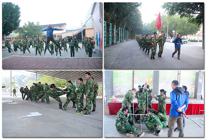 2017年，，永利yl23455“虎狼道”户外拓展训练圆满竣事