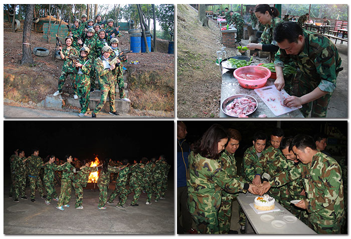 2017年，，永利yl23455“虎狼道”户外拓展训练圆满竣事