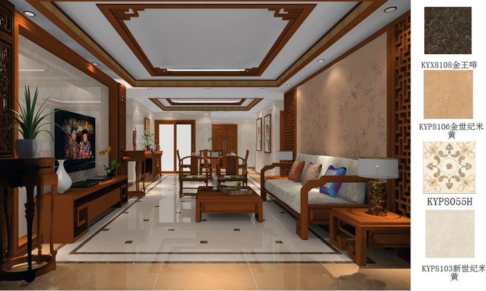 永利yl23455家装：佛山禅城怡翠晋盛花园132㎡的中式气概装修鉴赏