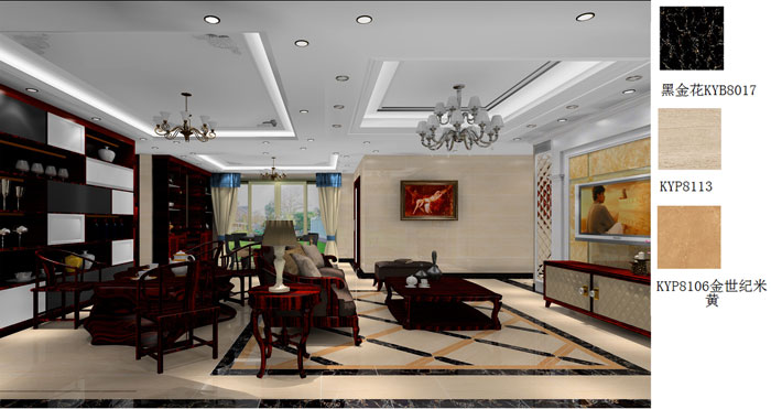 永利yl23455家装：佛山禅城怡翠晋盛花园196㎡的欧式气概装修鉴赏