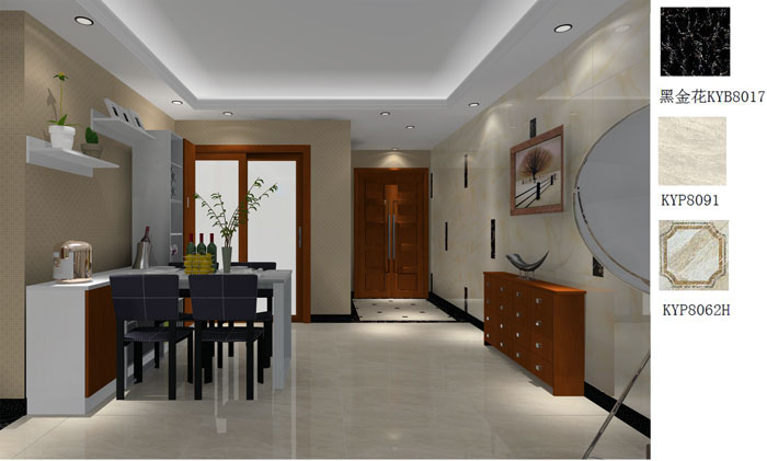 永利yl23455家装：佛山禅城怡翠晋盛花园91㎡的现代气概装修鉴赏