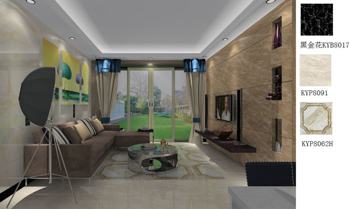 永利yl23455家装：佛山禅城怡翠晋盛花园91㎡的现代气概装修鉴赏