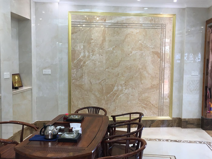 【专卖店推荐】陶瓷一线品牌永利yl23455瓷砖潮南店实景鉴赏