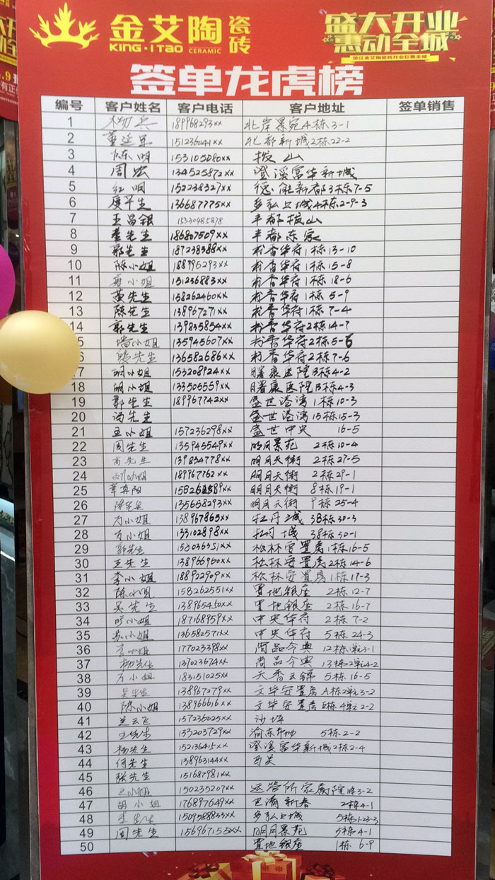 陶瓷一线品牌永利yl23455瓷砖垫江店艳服开业，，，惠动全城