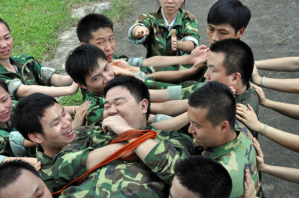 2013年8月永利yl23455拓展训练