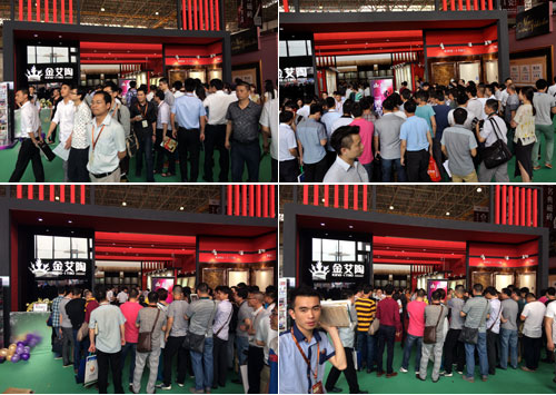 永利yl23455展位人群火爆