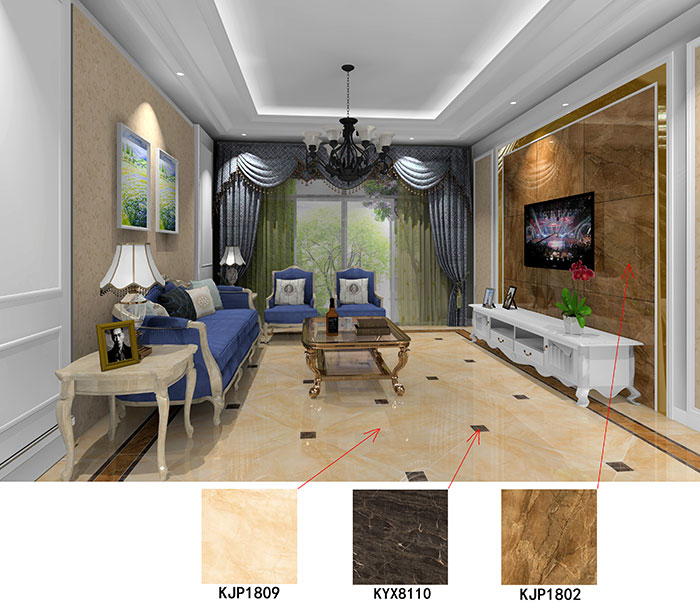 大沥碧桂园·华府装修案例客厅效果图