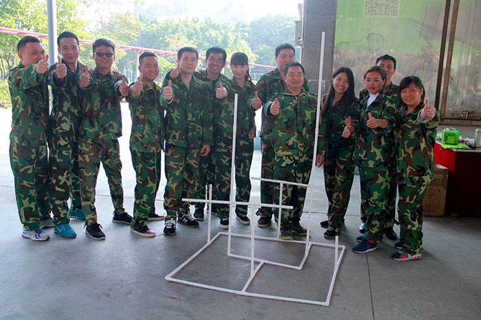 2017年2月13-15日，，，，，，永利yl23455“虎狼道”户外拓展训练圆满竣事