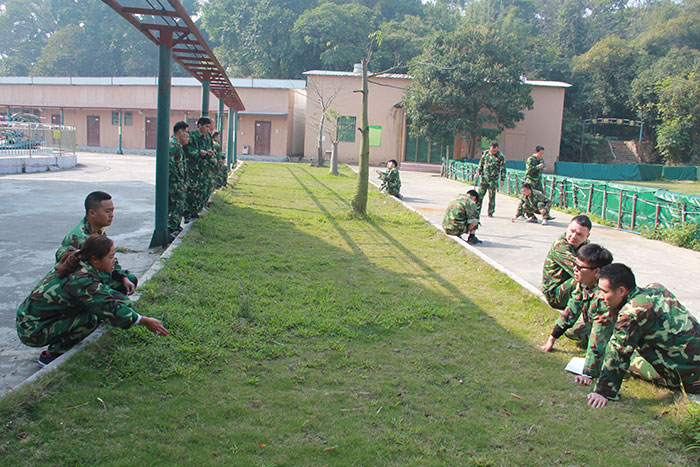 2017年2月13-15日，，，，，，永利yl23455“虎狼道”户外拓展训练圆满竣事