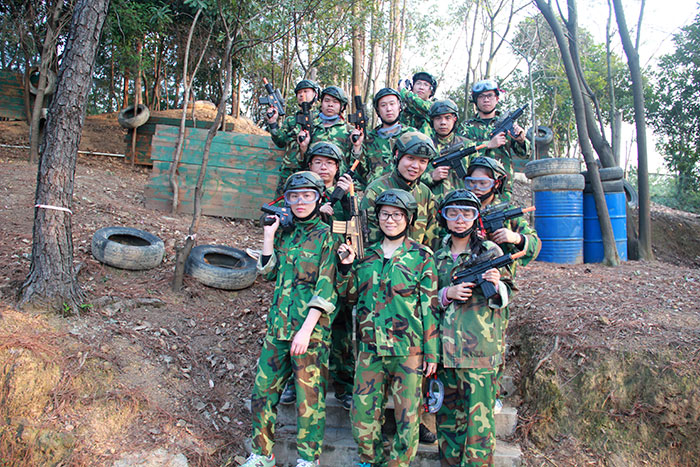 2017年2月13-15日，，，，，，永利yl23455“虎狼道”户外拓展训练圆满竣事