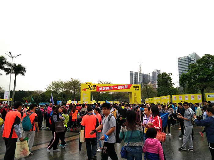 2017漂亮佛山50KM徒步