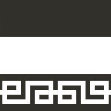 AF20025H-5 回纹线条-朱墨